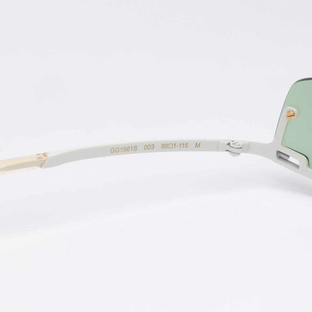 Gucci GG1561/003 Sunglasses Ivory 99mm - Picture 5 of 10